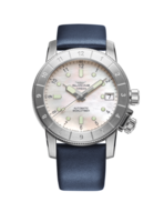 GLYCINE AIRWOMAN 36 BLUE PEARL LADIES' AUTOMATIC REF. GL0181 SELF-WINDING CAL. GL224