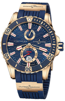 ULYSSE NARDIN Marine Maxi DIVER AUTOMATIC PR 18K ROSE GOLD REF. 266-10-3/93 SELF-WINDING CAL. UN-26