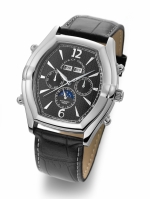 PILO & Co Pieces d'Exception Ref. P0554HAS Dark Grey Dial, Annual Calendar, Month, Day, Date, 24H, Day-Night, Self-Winding Cal.