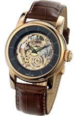 PILO & Co Tempo Ref. P0519HAGR Black Skeleton Rose Gold PVD Open Self-Winding Cal. ETA 2824-2