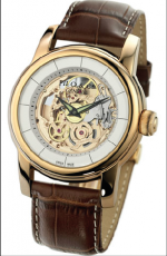 PILO & Co Tempo Ref. P0518HAGR White Skeleton Rose Gold PVD Open Self-Winding Cal. ETA 2824-2