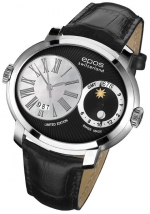 EPOS Oeuvre D’Art 3400LE Ref. 3400.122.20.25.25 Dual Timer, Reverse 24-h 2nd time zone, Cal. 2 x  ETA 2671