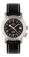 GLYCINE AIRMAN 18 Ref. 3866.196-LB9 red gold 5N topring figures