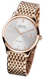EPOS Originale 3420 Rose Gold PVD Super Slim Ref. 3420.152.24.18.34 Fully Decorated SW300 / ETA 2892-A2