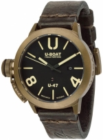 U-BOAT Classico U-47 BRONZE Ref. 7797 U-28 Swiss Self-Winding Caliber