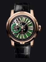 LOUIS MOINET METROPOLIS MAGIC GREEN ROSE GOLD  REF. LM-45.50.31  SELF-WINDING CAL. LM45