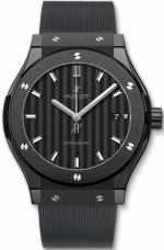 HUBLOT CLASSIC FUSION BLACK MAGIC AUTOMATIC 45 REF. 511.CM.1771.RX  SELF-WINDING CAL. HUB 1112
