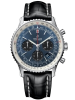 BREITLING NAVITIMER 1 B01 CHRONOGRAPH 43 STEEL-BLUE SELF-WINDING REF. AB0121211C1P1 CAL. B01