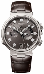BREGUET MARINE ALARME MUSICALE TITANIUM REF. 5547TI/G2/9ZU SELF-WINDING CAL. 519F/1