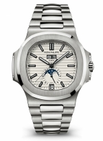 PATEK PHILIPPE NAUTILUS REF. 5726/1A-010 TIFFANY & CO. ALL STEEL WHITE SELF-WINDING CAL. 324 S QA LU 24H/303