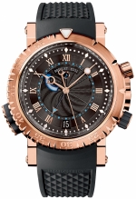 BREGUET MARINE ROYALE 18K ROSE GOLD REF. 5847BR/Z2/5ZV SELF-WINDING ALARM CAL. 519R