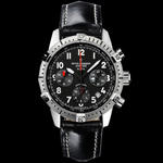 SPORT AVIATION AIRSPEED XLARGE COMMANDER Automatic Chronograph DD2021 Ref. 16055.6537 steel black