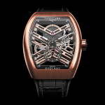 FRANCK MULLER VANGUARD SKELETON SEVEN DAYS REF. V 45 S6 SQT NR BR (NR) 18K ROSE GOLD CAL. FM 1740