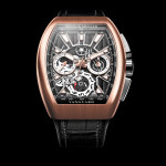 FRANCK MULLER VANGUARD GRANDE DATE REF. V 45 CC DT GD SQT 5NBR.NR 18K ROSE GOLD SELF-WINDING