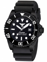 KHS TACTICAL WATCHES TYPHOON Black Steel Automatic Ref. KHS.TYBSA.DB Cal. ETA 2824-2