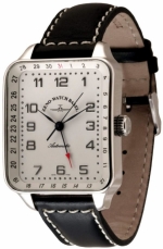 ZENO-WATCH BASEL Square SQ Retro Pointer Date Ref. 131Z-e2 Automatic Cal. ETA 2824
