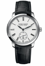 ULYSSE NARDIN Classico Manufacture 40MM Steel White Ref. 3203-136-2/E0-42 Self-Winding Cal.UN-320