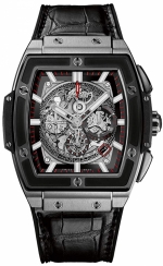 HUBLOT SPIRIT OF BIG BANG TITANIUM CERAMIC 45MM REF. 601.NM.0173.LR CHRONOGRAPH CAL. HUB4700