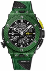 HUBLOT BIG BANG UNICO GOLF GREEN CARBON REF. 416.YG.5220.VR SELF-WINDING CAL. HUB1580 LTD/100