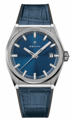 ZENITH DEFY CLASSIC REF. 95.9000.670/51.R584 TITANIUM BLUE SELF-WINDING CAL. Elite 670 SK