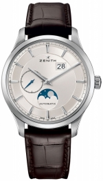 ZENITH ELITE CAPTAIN MOON PHASE REF. 03.2143.691/01.C498 SELF-WINDING CAL. ELITE 691