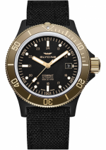 GLYCINE COMBAT SUB 42 BLACK PVD ROSE GOLD REF. GL0093 SELF-WINDING CAL. SW200-1