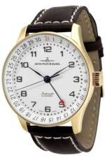 ZENO-WATCH BASEL X-Large Retro Pointer date Rose Gold Plated Ref. P554Z-Pgr-f2 Self-Winding Cal. ETA2824