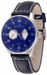 ZENO-WATCH BASEL X-Large Retro Day Date Retrograde Blue Ref. P592-g4 Self-Winding Cal. SOPROD 9092 Retrog (Ltd/50)