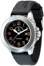 ZENO-WATCH BASEL Jumbo Biker Automatic Steel Yellow Ref. 6412-a15 Cal. ETA 2824 Limited Edition (300)