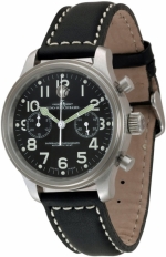 ZENO-WATCH BASEL NC Pilot Chronograph Bicompax 2040 Ref. 9562BHD12-a1 Self-Winding Cal. Dubois-Depraz 2040