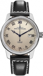 ZENO-WATCH BASEL Classic Roma Automatic Vintage Design Ref. 6554-g3-rom Cal. ETA 2824-2