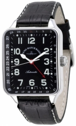 ZENO-WATCH BASEL Square SQ Pilot Pointer Date Ref. 131Z-a1 Cal. ETA 2824 (limited edition of 100)