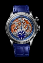 LOUIS MOINET MEMORIS SUPERLIGHT TITANIUM REF. LM-79.20.30  CHRONOGRAPH CALIBER LM79 - LIMITED TO 28