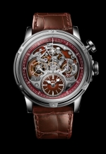 LOUIS MOINET MEMORIS SUPERLIGHT TITANIUM REF. LM-79.20.15  CHRONOGRAPH CALIBER LM79 - LIMITED TO 28