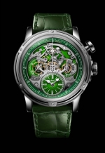 LOUIS MOINET MEMORIS SUPERLIGHT TITANIUM REF. LM-79.20.31  CHRONOGRAPH CALIBER LM79 - LIMITED TO 28