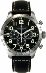 ZENO-WATCH BASEL Tachymeter Pilot Chronograph 2020 (limited edition of 200) Ref. 8559TH-3T-a1 self-winding Dubois-Depraz 2020 caliber