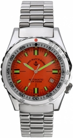 ZENO-WATCH BASEL Army Diver Navy Retro Automatic Diver All-Steel 30ATM Ref. 465N-a5M ETA 2824 Caliber