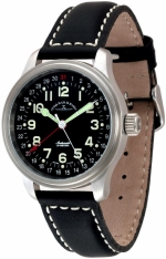 ZENO-WATCH BASEL NC Pilot Pointer Date Ref. 9554Z-a1 Self-Winding Cal. ETA 2824 Ltd/200