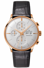 JUNGHANS MEISTER Chronoscope 027/7323.00 Rose Gold PVD - J880.2 automatic chronograph caliber