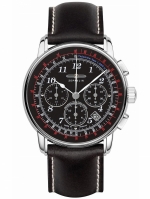 ZEPPELIN LZ126 Los Angeles Ref. 7624-2 Black Sapphire Automatic Chronograph (Seiko SII NE88 Caliber)