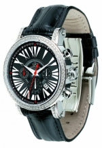 GIO MONACO One o One Maranello 272 Diamonds: 1.28 carat - Automatic Chronograph Valjoux 7753