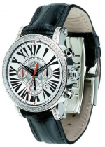 GIO MONACO One o One Maranello 276 Diamonds: 1.28 carat - Automatic Chronograph Valjoux 7753