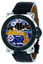 GIO MONACO Graffiti ARTIST PVD 767 SELF-WINDING CAL. ETA 2824-2