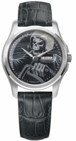 L'DUCHEN Art Collection NIGHT RIDER STEEL REF. D 183.1 - 99  SELF-WINDING ETA CAL.