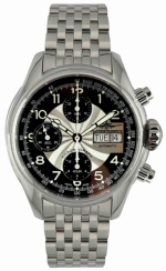 PILOT-INSTRUMENTS CHRONO SM REF. 4750-i1-3 SELF-WINDING CHRONOGRAPH STEEL-BLACK MIX VALJOUX 7750 CAL.