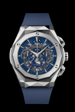 HUBLOT CLASSIC FUSION AEROFUSION CHRONOGRAPH ORLINSKI TITANUIM BLUE REF. 525.NX.5170.RX.ORL21 HUB1155