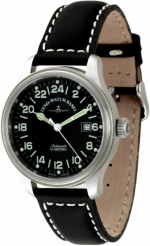 ZENO-WATCH BASEL NC Pilot 24 Hours Ref. 9563-24-a1 self-winding cal. ETA 2893-2 limited edition of 300 pcs