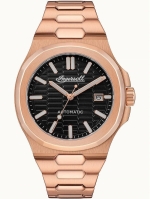 GERMAN DESIGN BRANDS INGERSOLL Ref. I11802 The Catalina automatic 44mm 5ATM - Rose Gold IP, black dial