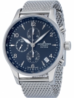 JACQUES LEMANS LONDON AUTOMATIC CHRONOGRAPH STEEL BLUE 44MM REF. 1-1935D