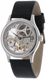 ZENO-WATCH BASEL Medium Size Pilot Winder Ref. 4187-S-5-6 Skeleton
